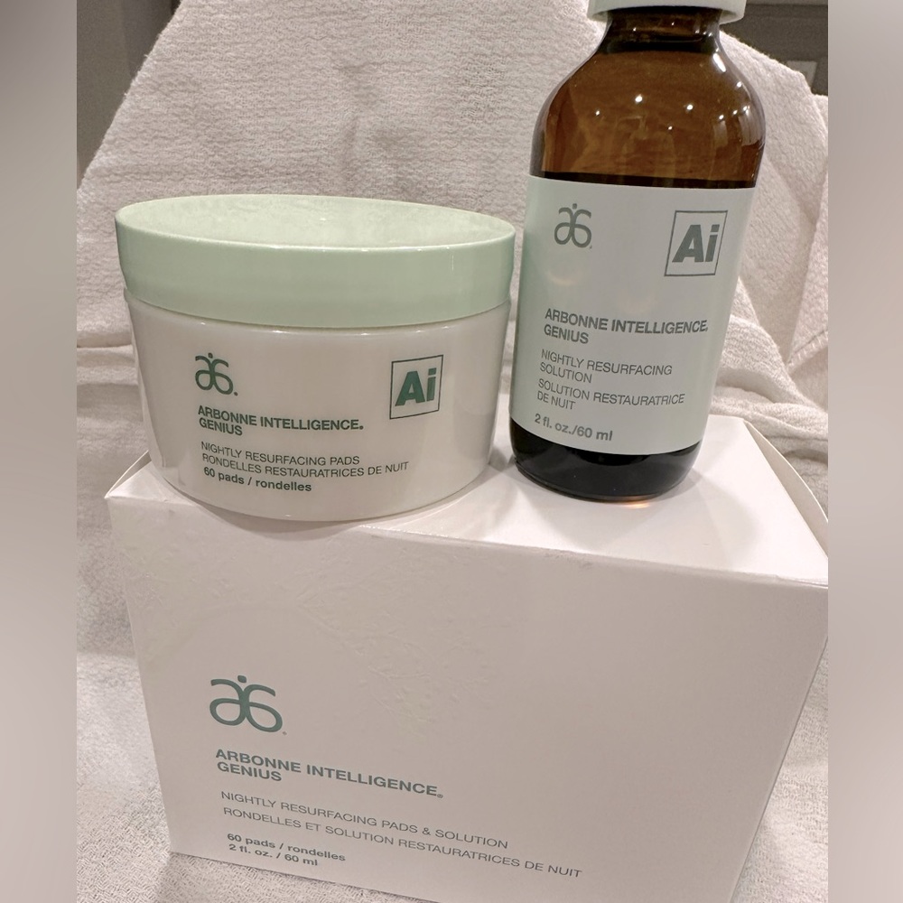 Arbonne intelligence genius pads new in box